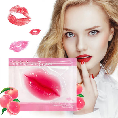 30 Uds. Mascarilla De Labios De Cristal De Colágeno, Parches De Gel, Líneas De Reparación Hidratantes, Almohadilla Carnosa Para Labios, Mascarilla Para Mejorar El Cuidado De Los Labios