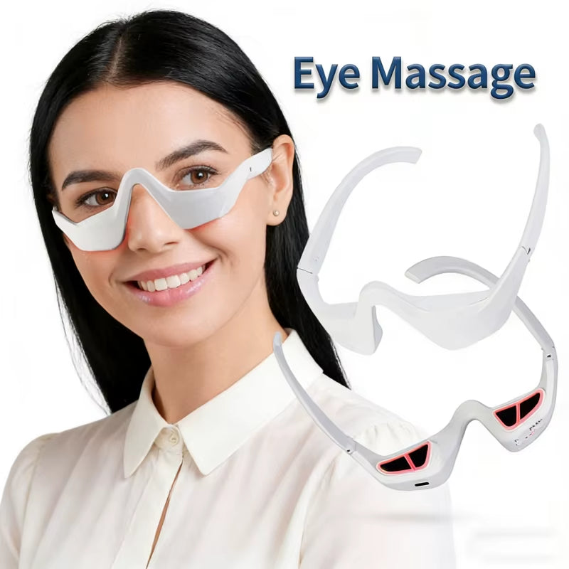 Masajeador De Ojos Ojeras Máquina De Belleza Para El Cuidado De Los Ojos Con Eliminación De Bolsas De Ojos