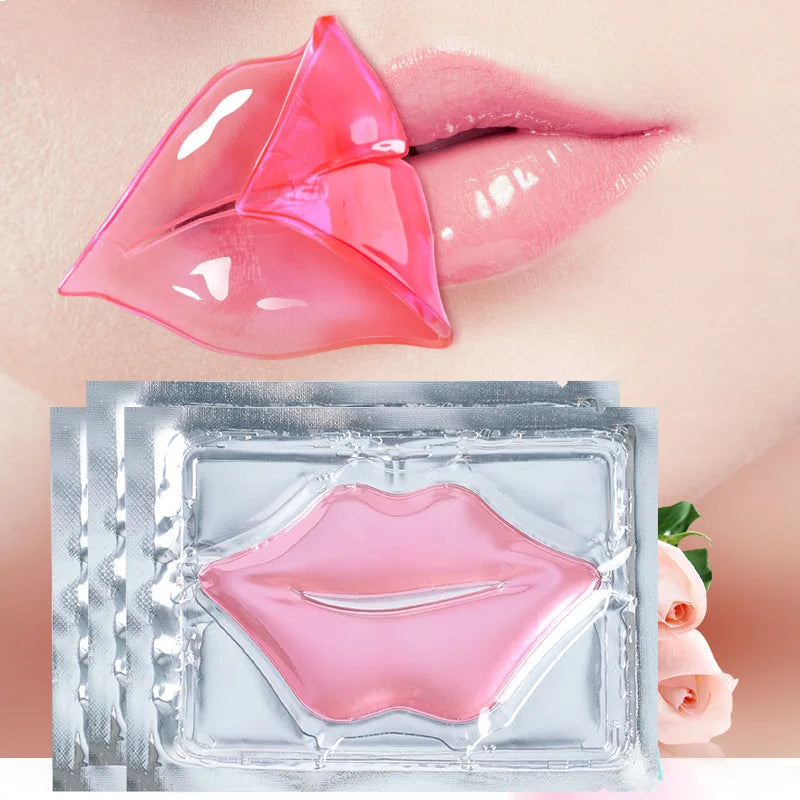 30 Uds. Mascarilla De Labios De Cristal De Colágeno, Parches De Gel, Líneas De Reparación Hidratantes, Almohadilla Carnosa Para Labios, Mascarilla Para Mejorar El Cuidado De Los Labios