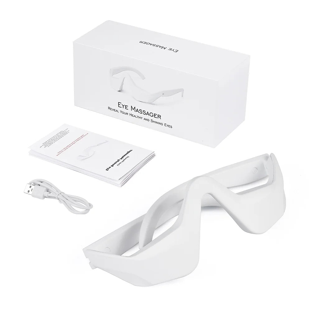 Masajeador De Ojos Ojeras Máquina De Belleza Para El Cuidado De Los Ojos Con Eliminación De Bolsas De Ojos